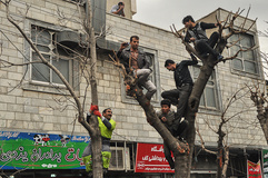 سارقان مسلح طلا فروشی مشیریه 